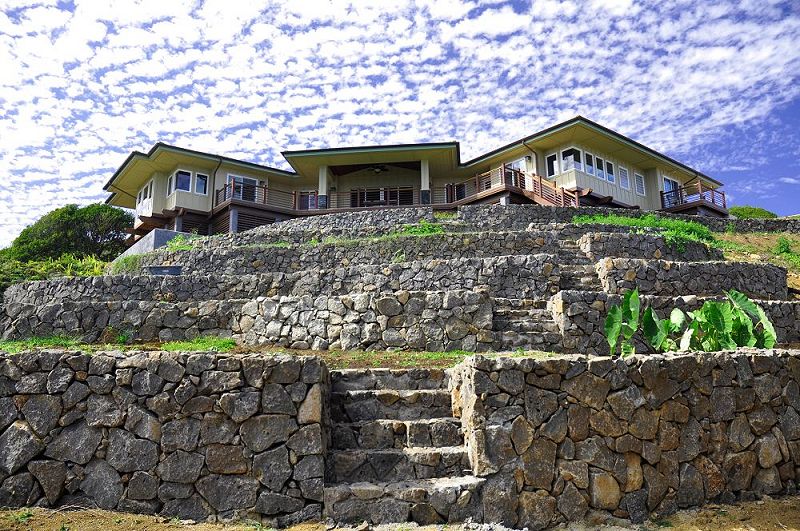 My Terraced Rock Walls