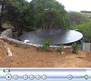 Video of Water Tank, Pump, and Solar Panel Installation