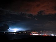 Thunderstorm and Lightning Over Haleakala, February 23, 2010