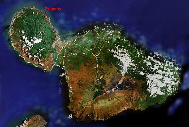 Location of Property on Maui